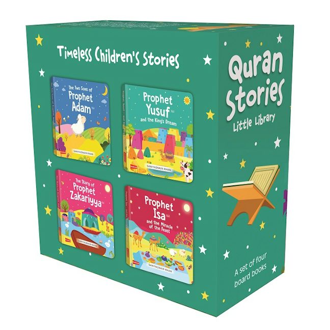 Quran Stories - Little Library - Vol.3  (4 Board Books Set) — page preview 1