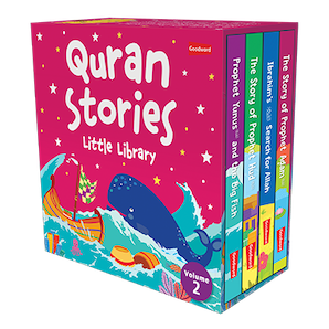 Quran Stories - Little Library - Vol.2  (4 Board Books Set) — cover
