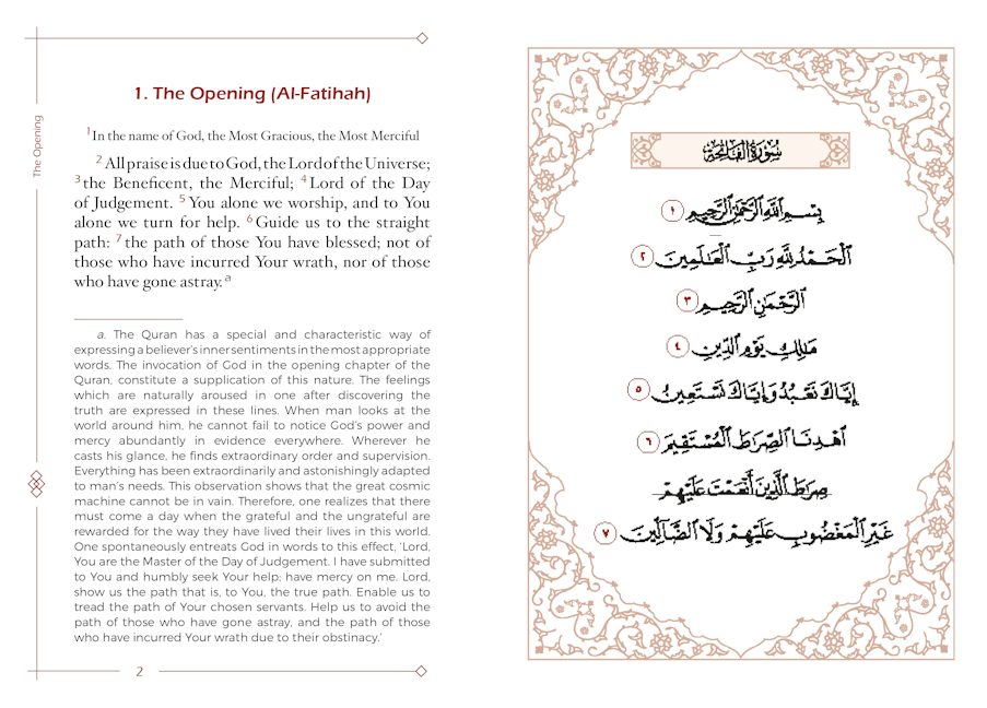 The Quran (Arabic-English) — page preview 2