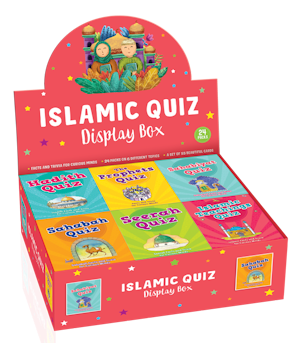 Islamic Quiz Display Box (24 Packs on 6 different Topics) — cover