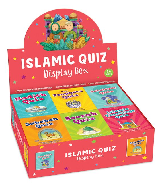 Islamic Quiz Display Box (24 Packs on 6 different Topics) — page preview 1
