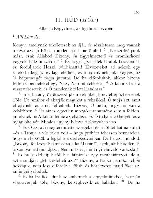 Hungarian Quran - Tr. Kiss Zsuzsanna Halima — page preview 4