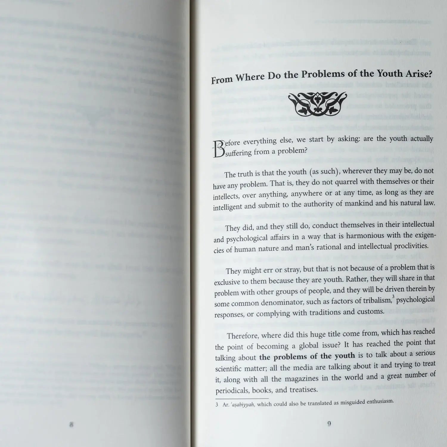 Islam and the Problems of the Youth