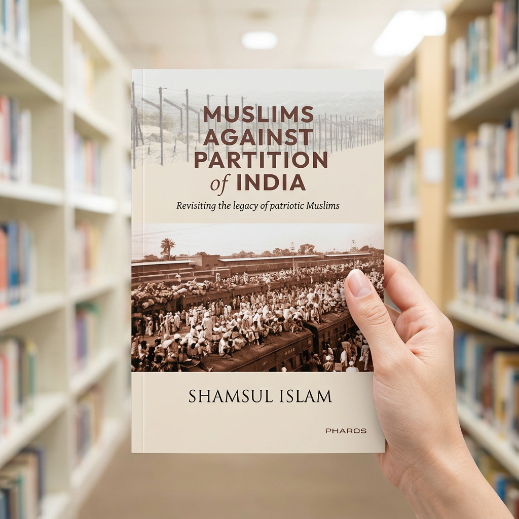 Muslims Against Partition of India — book cover