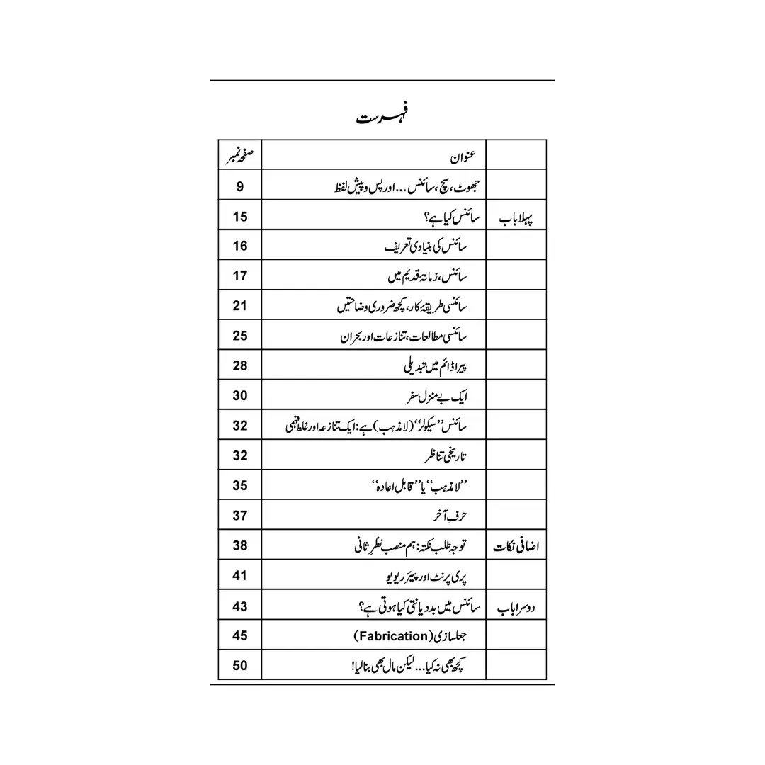Science Fraud or Dhoka - سائنس، فراڈ اور دھوکا